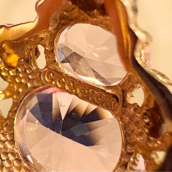 Black Hills Gold Pink Ice Ring: 10K solid yellow gold Size 7.25 - Picture 11 of 12